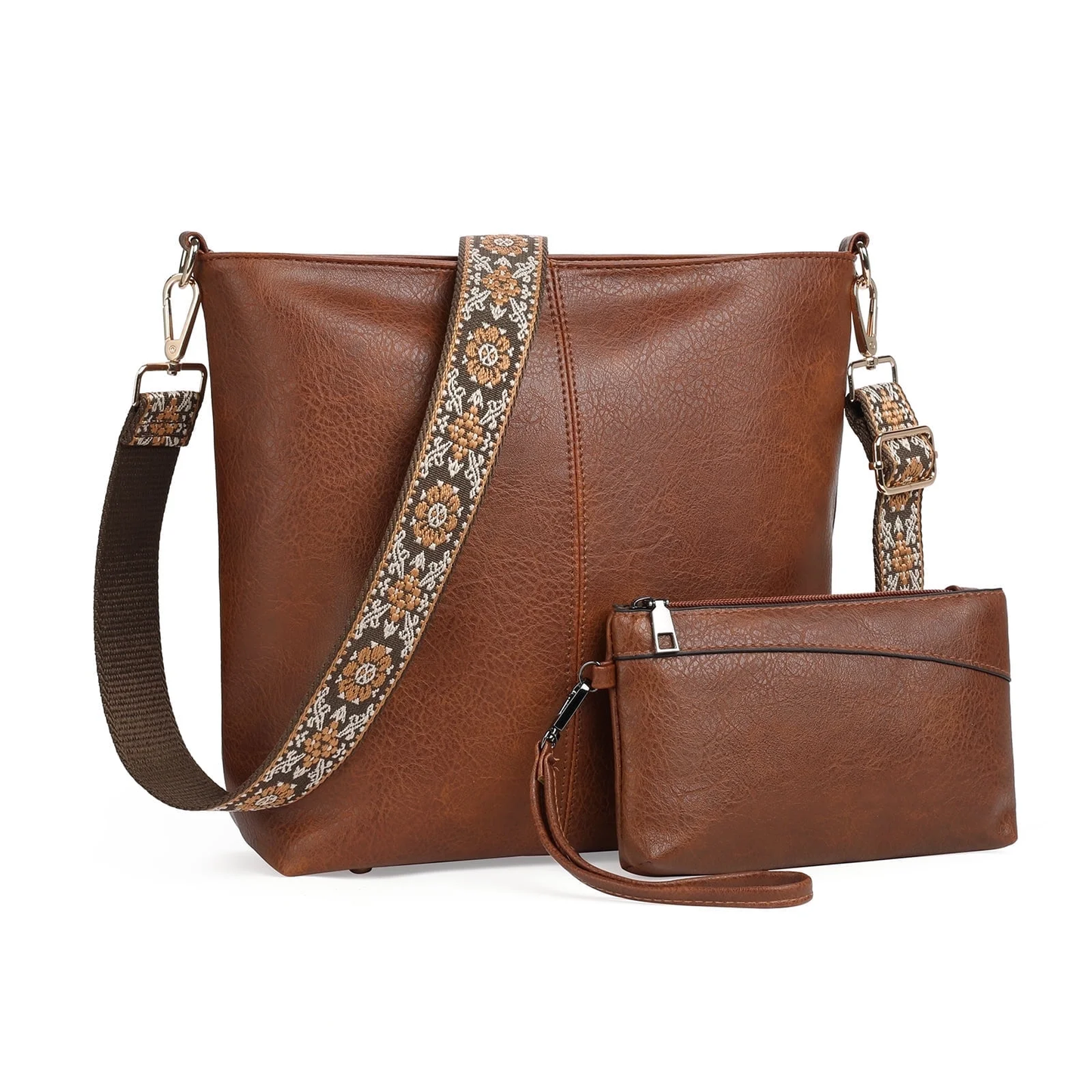 SENDEFN Women Fashion Handbags Wallet Tote Bag Shoulder Bag Top Handle Satchel Purse Set