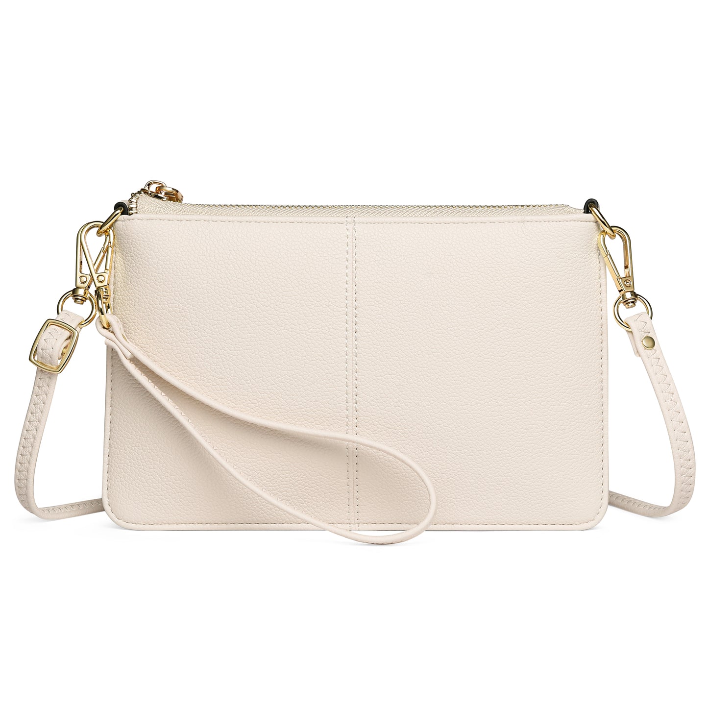 Sendefn Leather Wristlet Clutch Small Women Crossbody Shoulder Bag Wallet Purses RIFD Card Slots