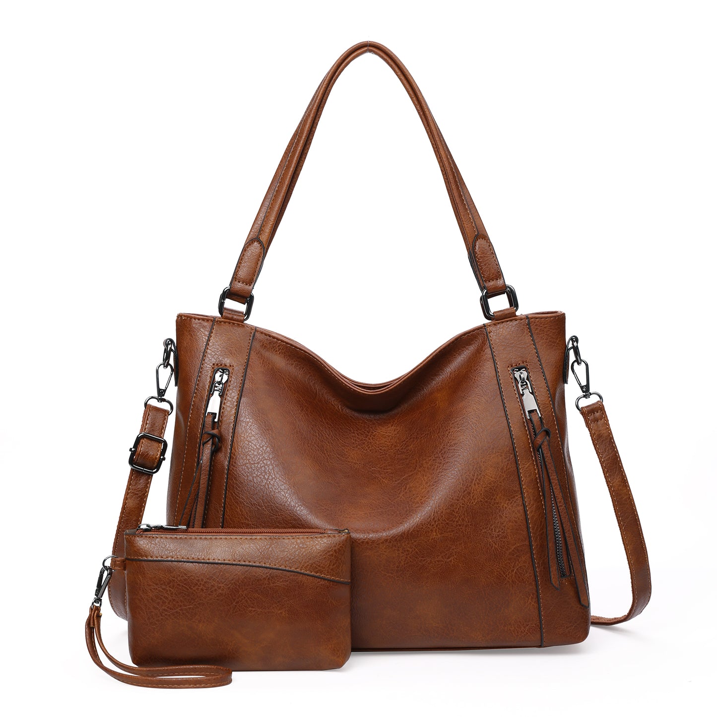 SENDEFN Tote Bag for Women Leather Shoulder Bags Fashion Sling Bags and Handbags with Adjustable Shoulder Strap