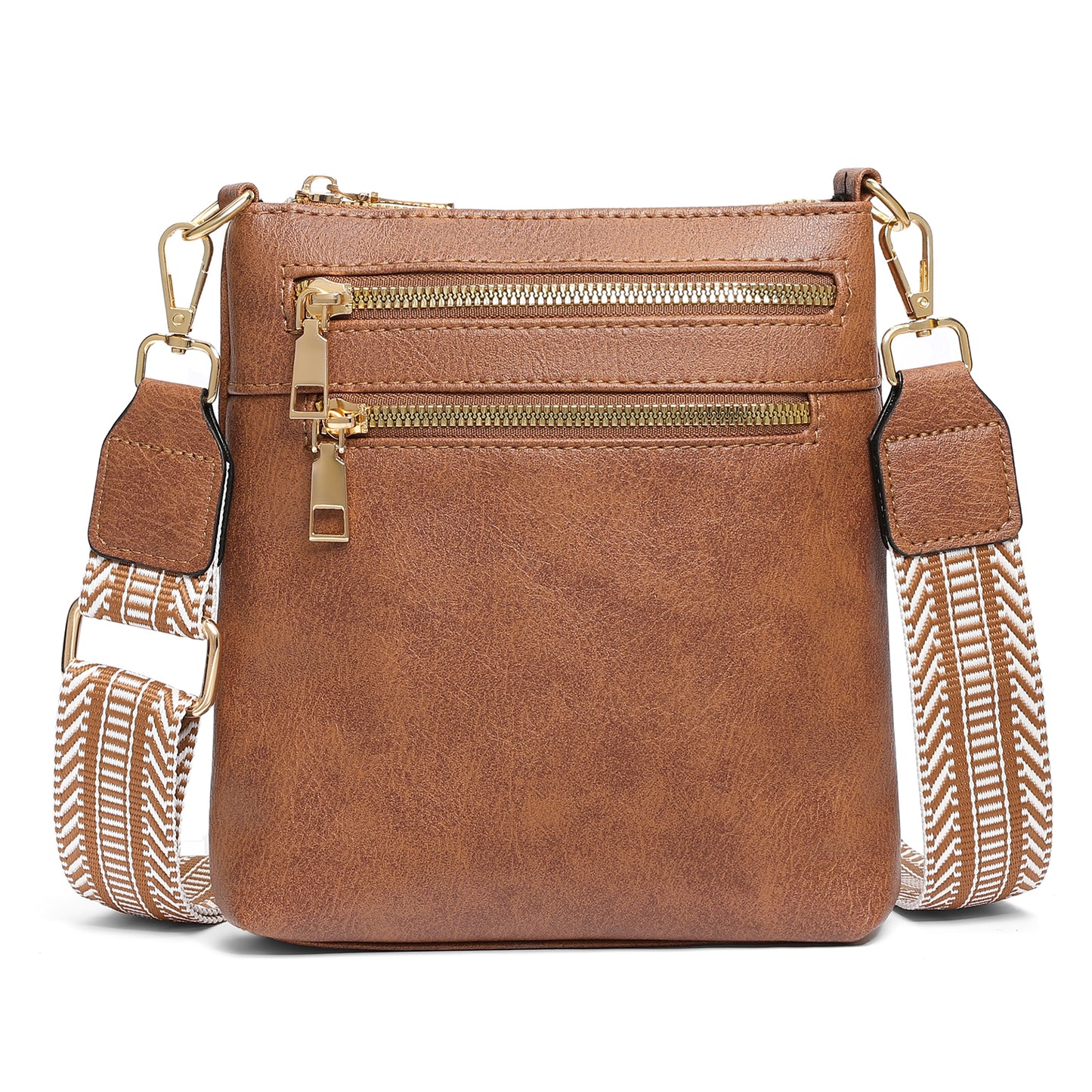 SENDEFN Crossbody Bags for Women Soft Leather Shoulder Bag, Spacious Cross Body Bag Women with Adjustable Straps
