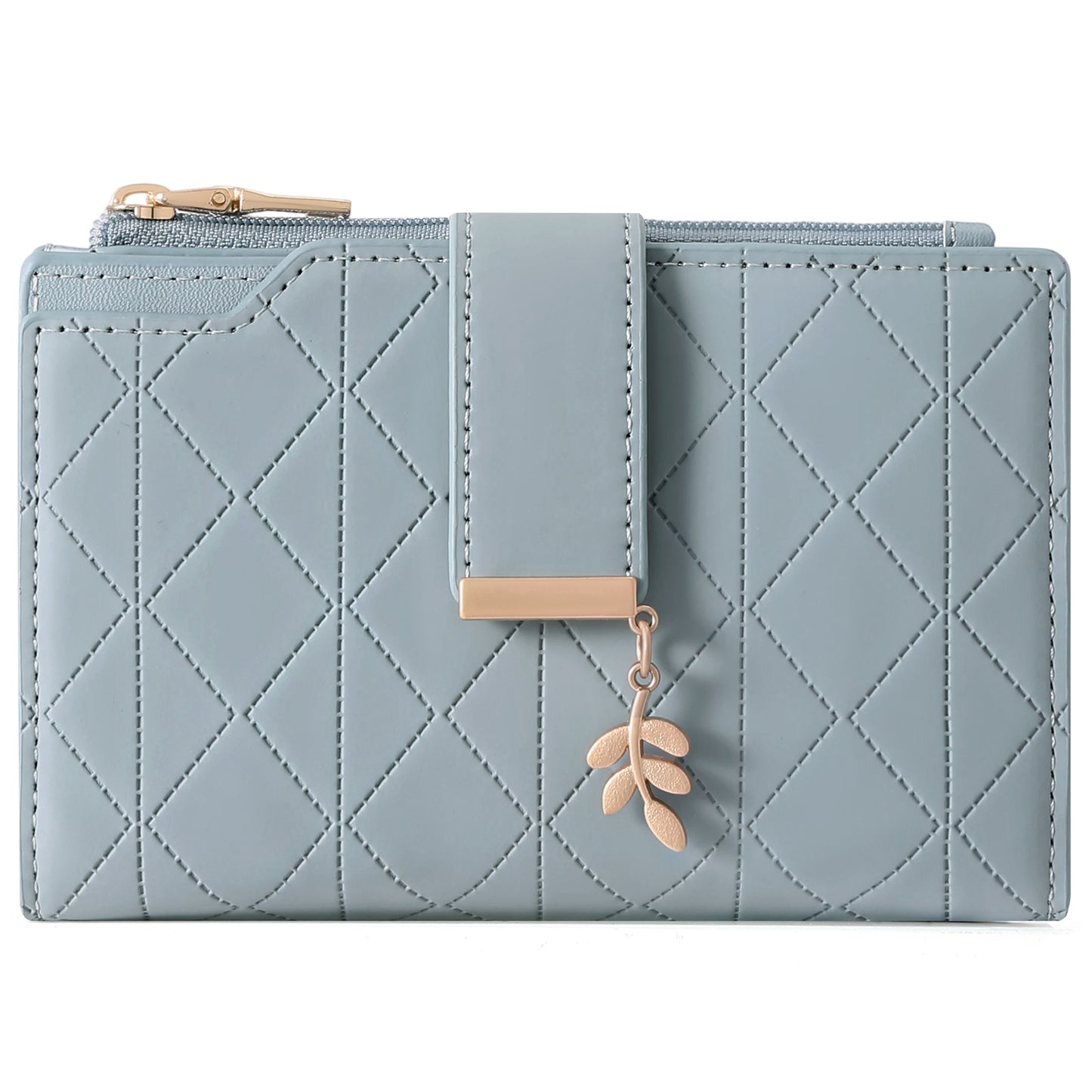 SENDEFN Small Wallets for Women RFID Blocking Leather Clutch Wallet Credit Card Holder Wallet with ID Window