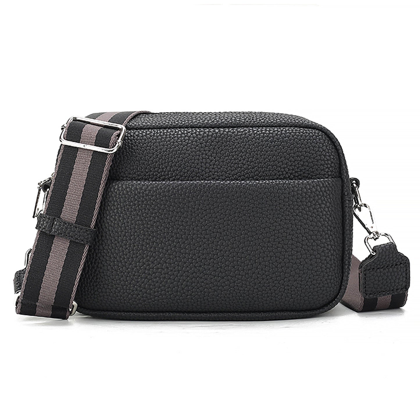 Sendefn Leather Crossbody Bag for Women,Ladies Wide Strap Shoulder Bag Small Purses and Handbags