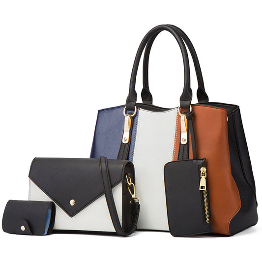 Women Handbags Wallet Tote Bag Shoulder Bag Top Handle Satchel Purse Set 4pcs