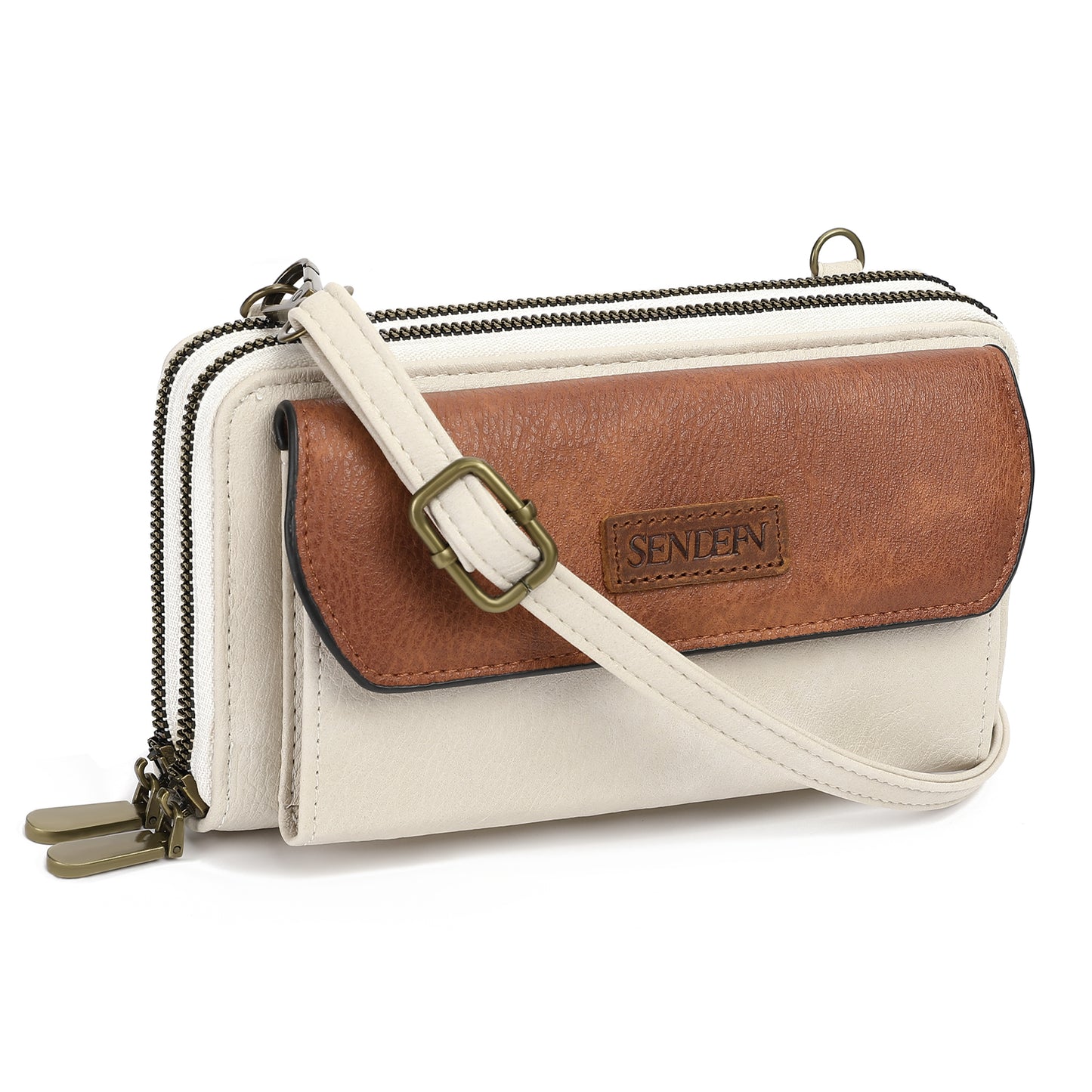 SENDEFN Small Crossbody Phone Purses for Women Vegan Leather Crossbody Bags Shoulder Handbags