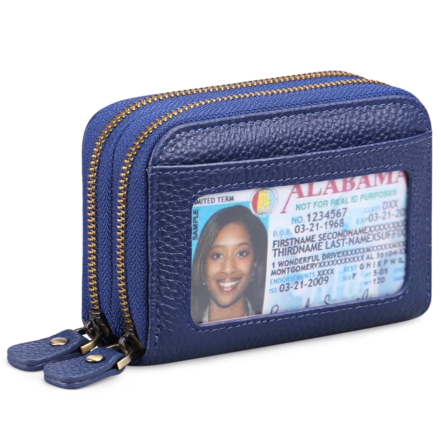 Sendefn Small Genuine Leather Wallet for Women, RFID Blocking Credit Card Holder Wallet