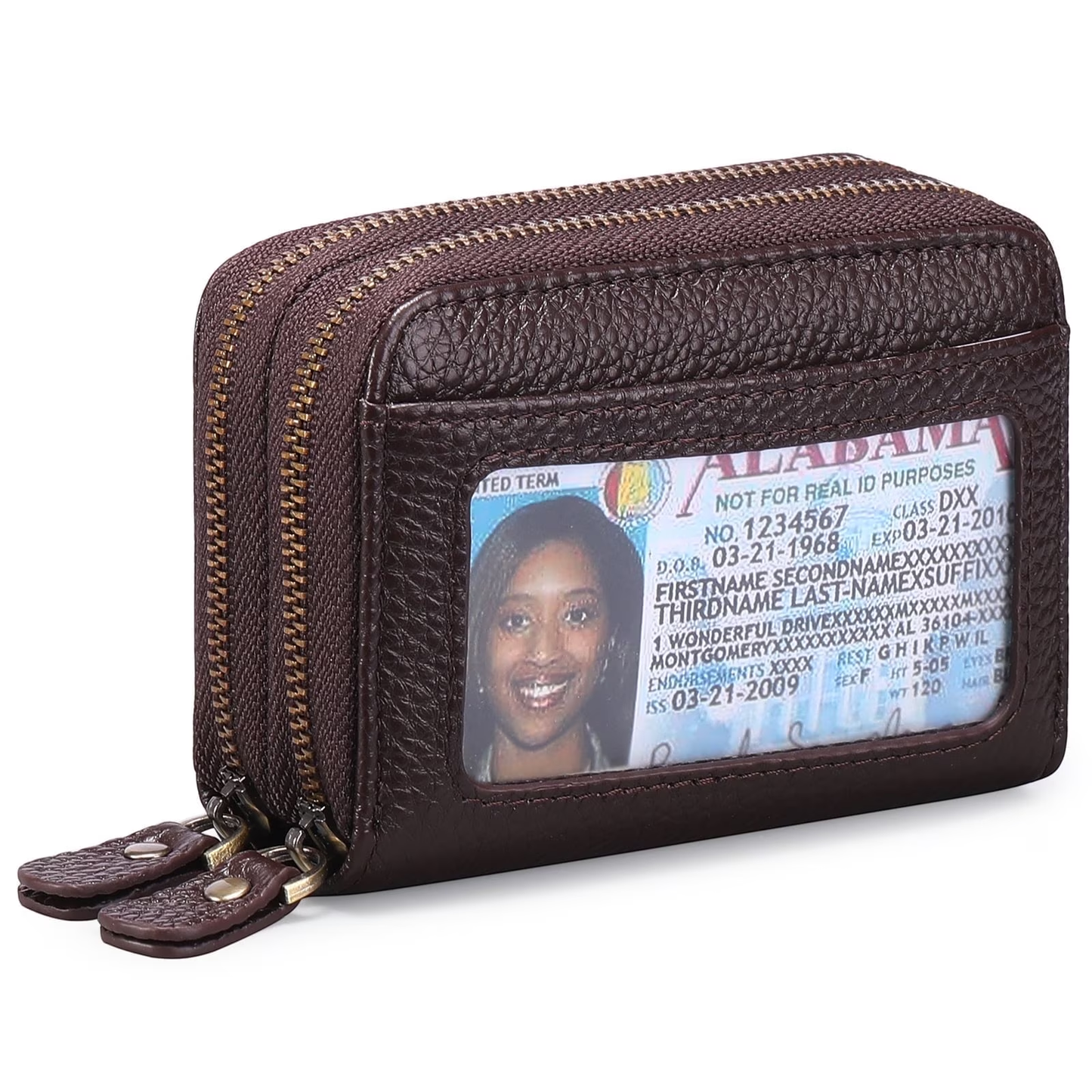 Sendefn Small Genuine Leather Wallet for Women, RFID Blocking Credit Card Holder Wallet