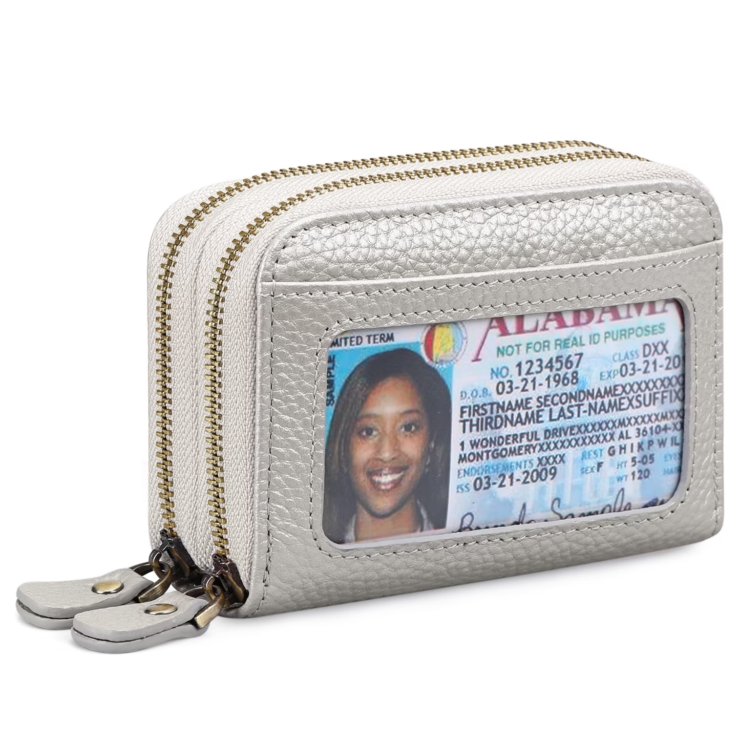 Sendefn Small Genuine Leather Wallet for Women, RFID Blocking Credit Card Holder Wallet